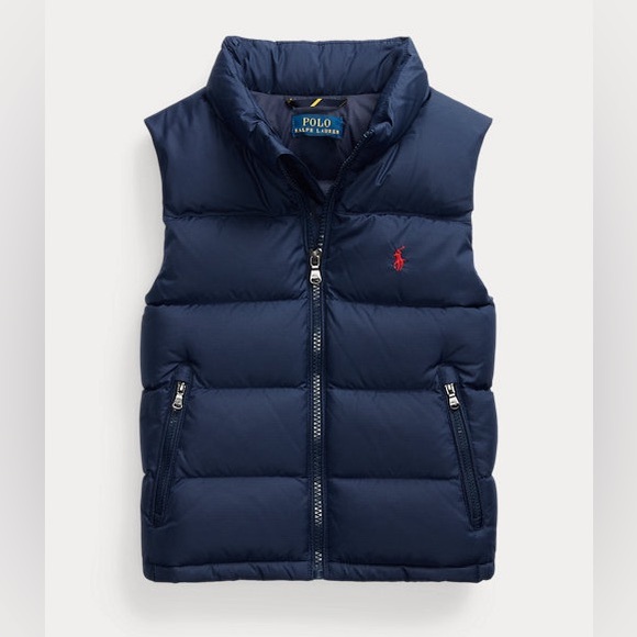New Ripstop Down Vest Ralph Lauren - Picture 2 of 14